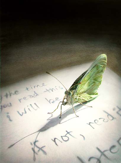 Realistic watercolor painting