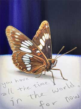 Now, 2024, watercolor