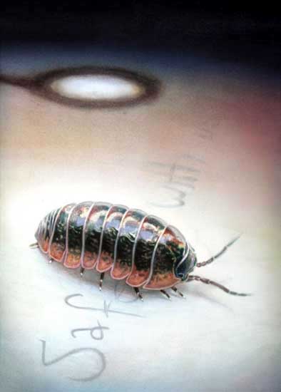 Realistic watercolor painting