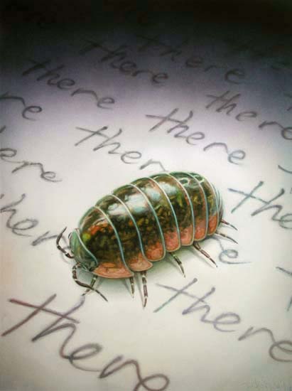 Realistic watercolor painting
