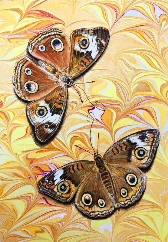 Realistic watercolor painting